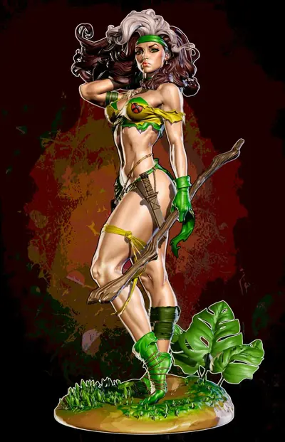 Rogue Savage Ly Archivo Stl Para Impresion 3D