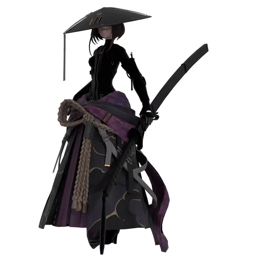 Ronin Real Time Character Archivo Stl Para Impresion 3D