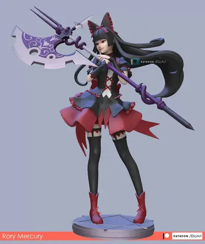 Rory Mercury Gate Archivo Stl Para Impresion 3D