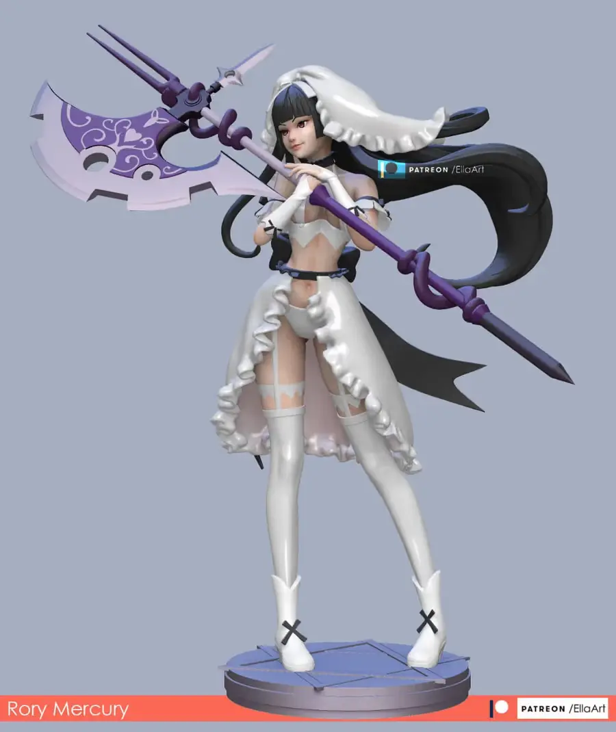 Rorymercury Archivo Stl Para Impresion 3D