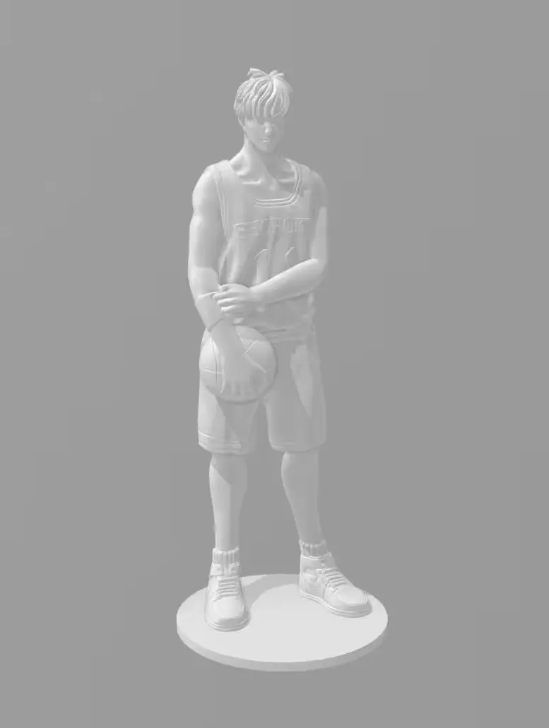 Rukawa Kaede Archivo Stl Para Impresion 3D