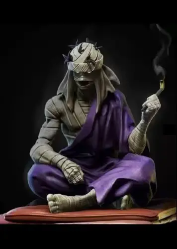Rurouni Kenshi Shishio Makoto Stl Obj Impresión 3d