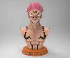 Ryomen Sukuna Archivo Stl Obj Para Impresion 3D