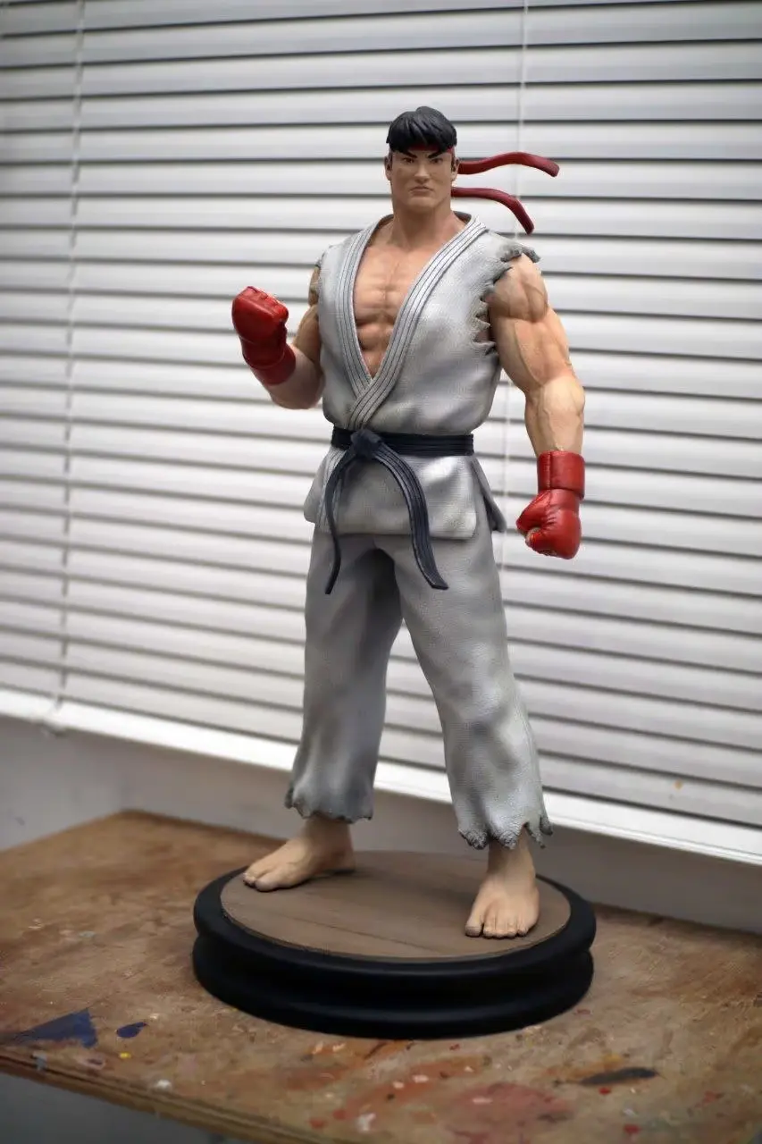 Ryu Street Fighter Estatua Archivo Stl Para Impresion 3D