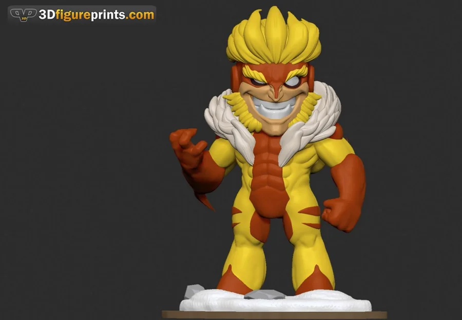 Sabretooth Chibi Archivo STL Impresión 3D