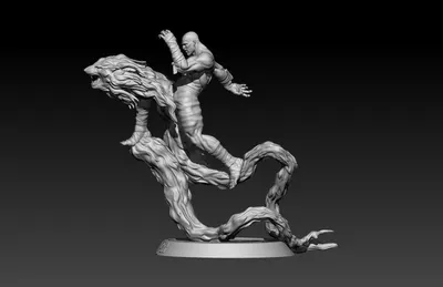 Sagat Tiger Archivo STL Impresión 3D