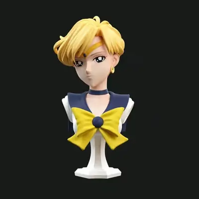Sailor Moon Urano Sirihitti Stl Obj Impresión 3d