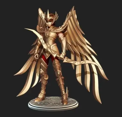 Saint Seiya Aioros Sagitario Specialstl Stl Obj Impresión 3d
