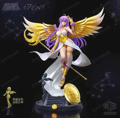 Saint Seiya Athena Archivo Stl Para Impresion 3D