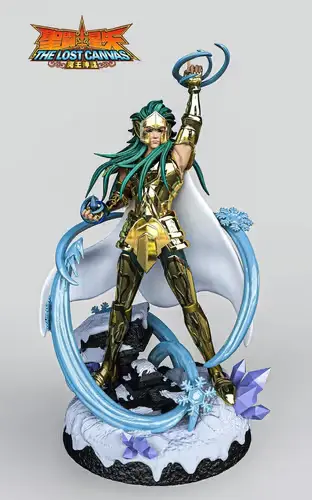 Saint Seiya Degel De Aquarius Archivo Stl Para Impresión 3d