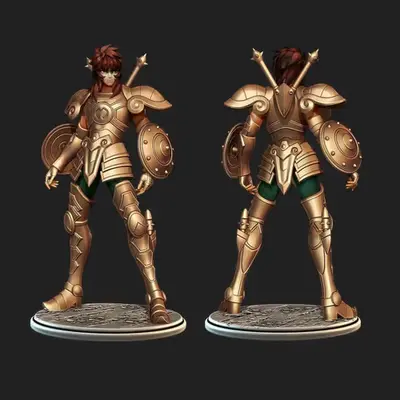 Saint Seiya Dohko Libra Archivos Stl Impresion 3d