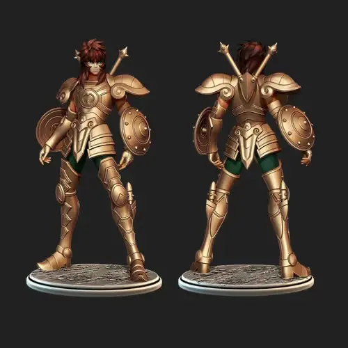 Saint Seiya Dohko Libra Archivos Stl Impresion 3d