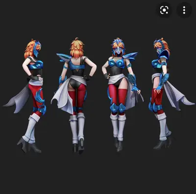 Saint Seiya Marin Eagle Archivo Stl Para Impresion 3D