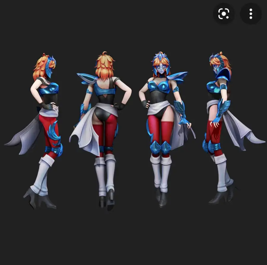 Saint Seiya Marin Eagle Archivo Stl Para Impresion 3D