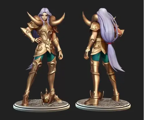 Saint Seiya Mu Aries By Specialstl Stl Obj Impresión 3d