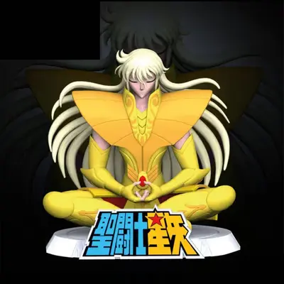 Saint Seiya Shaka Sekai Archivo Stl Para Impresión 3d
