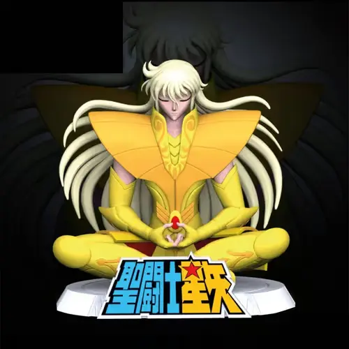 Saint Seiya Shaka Sekai Archivo Stl Para Impresión 3d