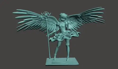 Sakura Card Captor Stl Obj Impresión 3d