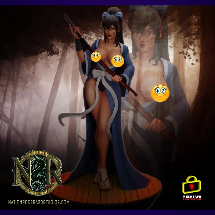 Samurai Of Oz Archivo Stl Para Impresion 3D