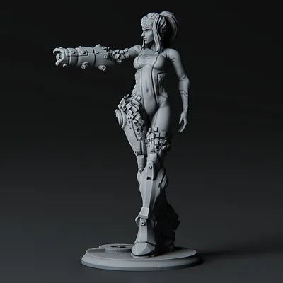 Samus Aran Metroid Archivo STL Impresión 3D