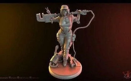 Saskia Archivo STL Impresión 3D