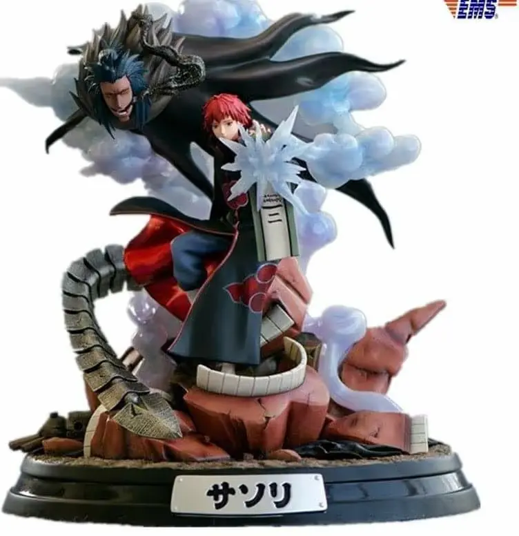 Sasori Naruto Diorama Archivo STL OBJ para Impresion 3D