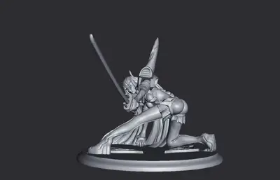 Satsuki Kiryūin Kill La Kill Archivo Stl Para Impresion 3D