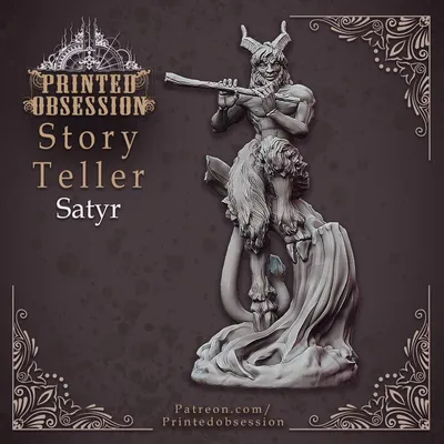 Satyr Archivo STL Impresión 3D