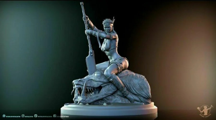 Savage Allure Archivo STL Impresión 3D