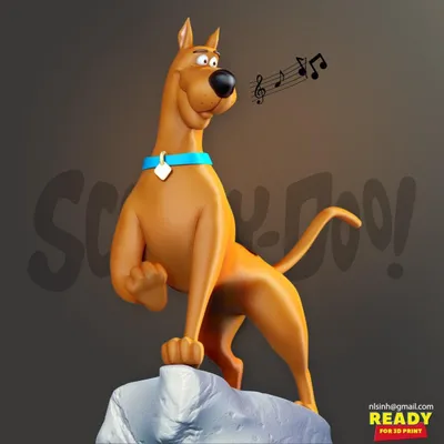 Scooby Doo Archivo STL Impresión 3D