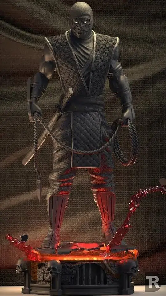 Scorpion 2 Archivo Stl Para Impresion 3D