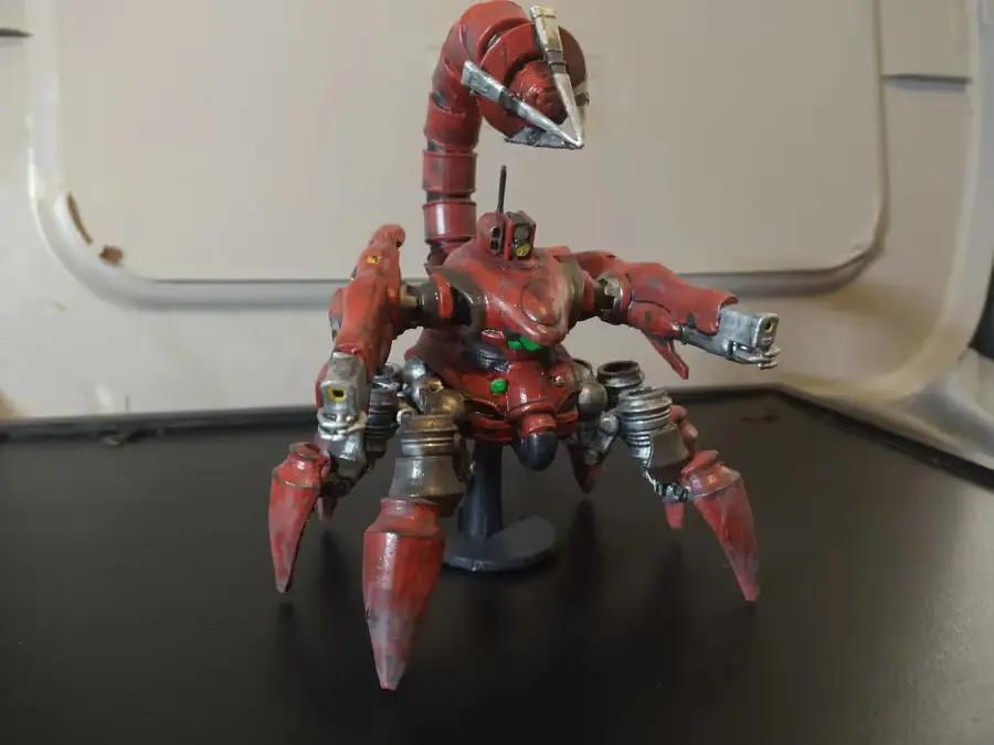 Scorpion Sentinel Ff7 Archivo Stl Para Impresion 3D