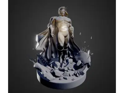 Sentry Marvel Archivo Stl Obj Para Impresion 3D