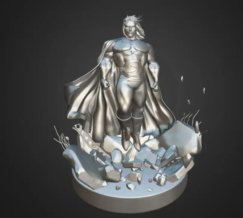 Sentry Scene Archivo Stl Obj Para Impresion 3D