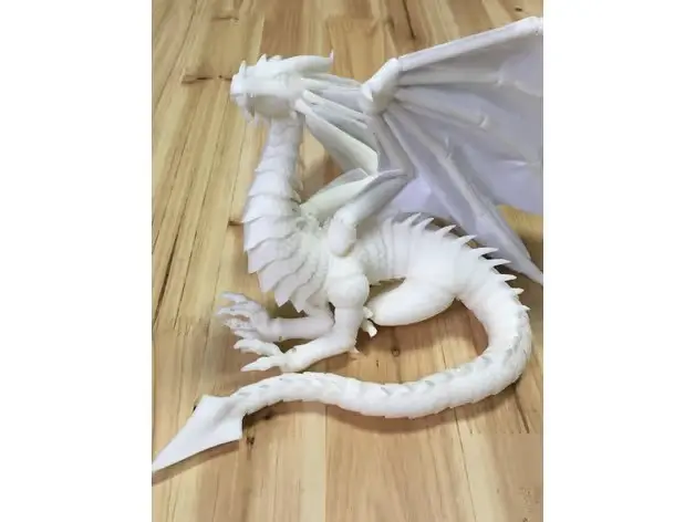 Seven The Dragon Archivo STL OBJ para Impresion 3D