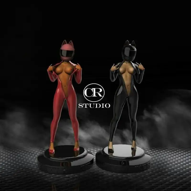 Sexy Biker Archivo Stl Para Impresion 3D