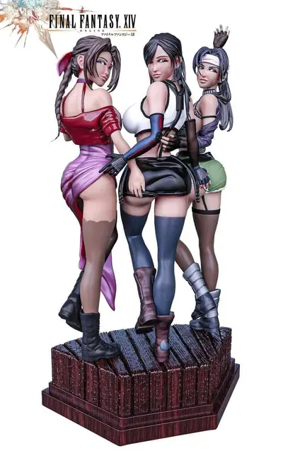 Sexy Final Fantasy 7 Archivo Stl Para Impresion 3D