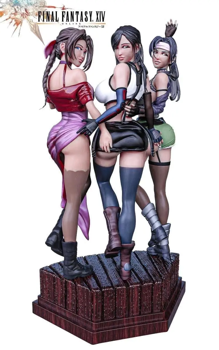 Sexy Final Fantasy 7 Archivo Stl Para Impresion 3D