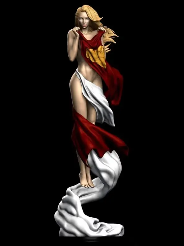 Sgirl Archivo Stl Para Impresion 3D