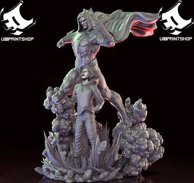 Shazam Archivo STL Impresión 3D