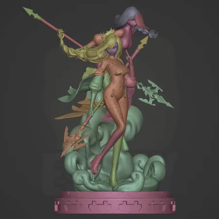 Shenhe Stl Archivo Stl Para Impresion 3D