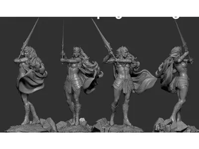 Shera 2 Archivo Stl Para Impresion 3D