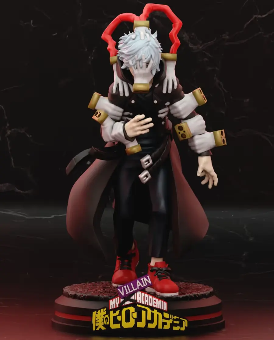 Shigaraki My Hero Academia Archivo Stl Para Impresion 3D