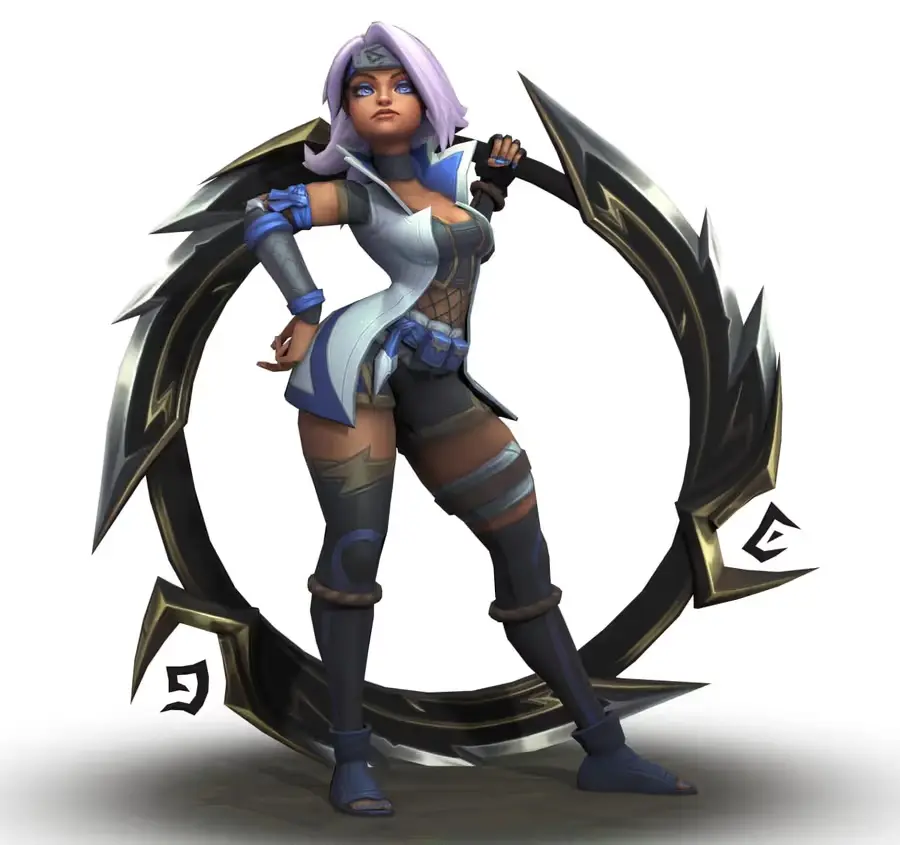 Shockblade Qiyana Archivo Stl Para Impresion 3D