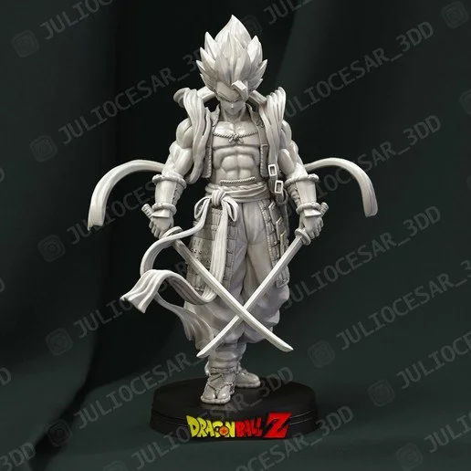 Shogun Gogeta Archivo STL Impresión 3D