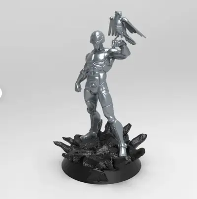 Silver Hawks Archivo Stl Para Impresion 3D