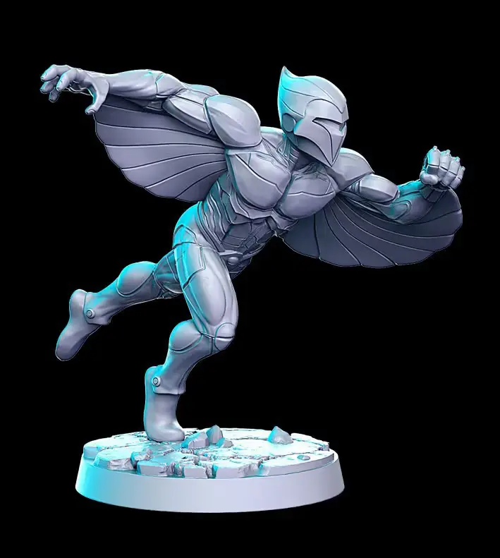 Silverhawks Quicksilver Archivo Stl Obj Para Impresion 3D