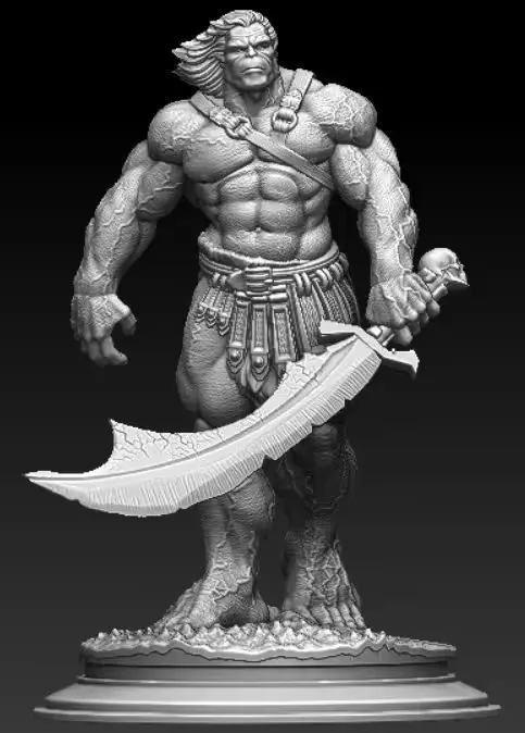 Skaar Archivo Stl Para Impresion 3D