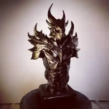 Skyrim Daedric Busto Archivo Stl Para Impresion 3D