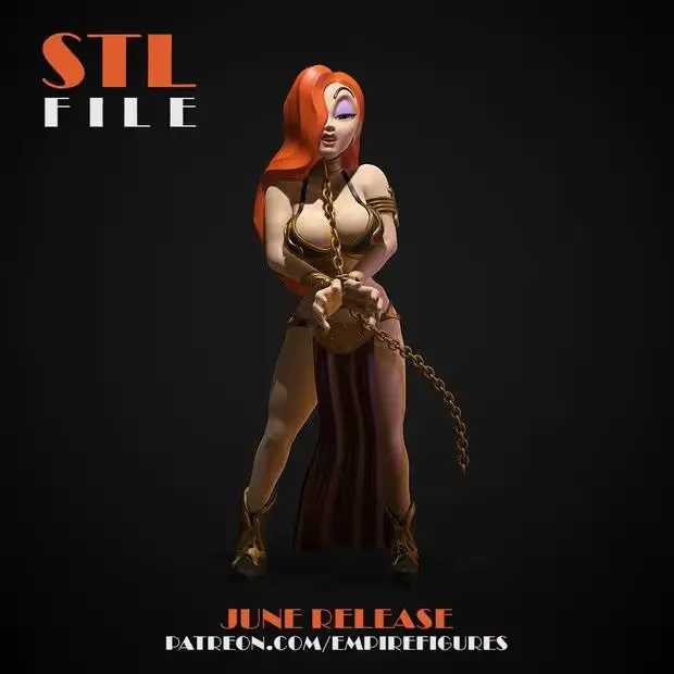 Slave Jessica Archivo Stl Obj Para Impresion 3D